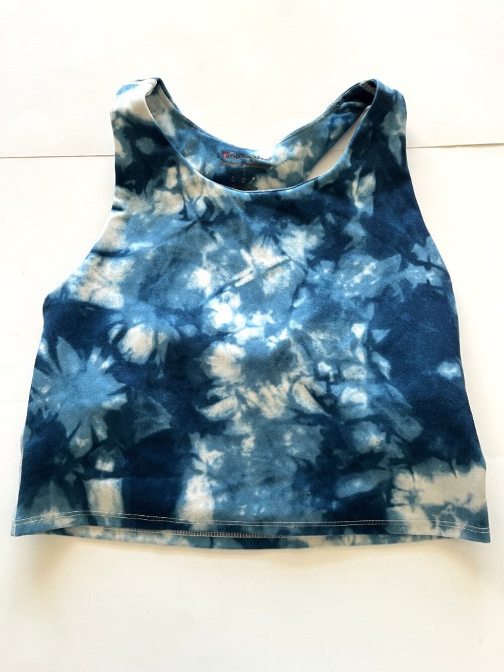 Women's Champion Tie Dye Soft Touch Racerback Top Size S